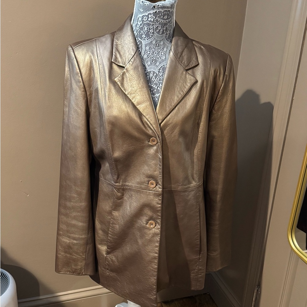 Valerie Stevens Metallic Blazer